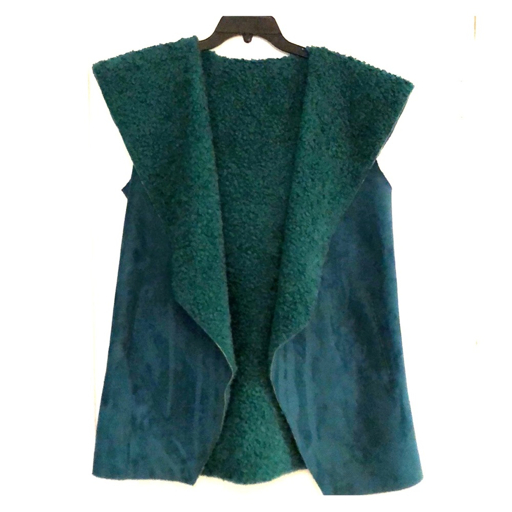 Twiggy London Faux Suede Vest